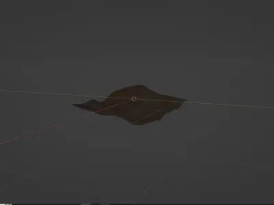 Grass Landscape 3d Model For Free Free low-poly 3D model