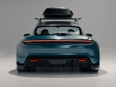 Porsche Taycan Turbo Modified 3D model