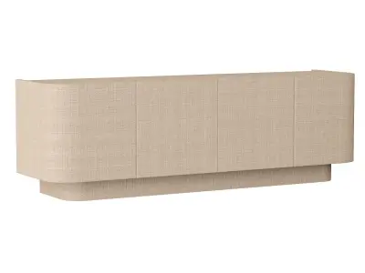 Westelm Solstice Media Console 3D model