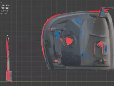 Subaru Side Marker Light 84451FA070 Scan 3D model