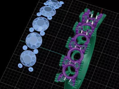 jewelry ring 342 3D print model