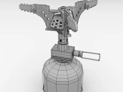 Portable Stove 3D model