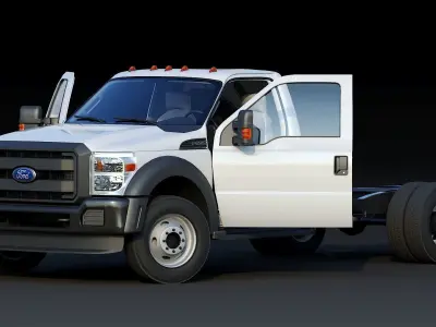 Super Duty  DRW Low-poly 3D model