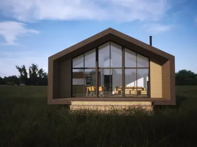 Modern House Visualization-Twinmotion-High Quality 3D Scene 3D model