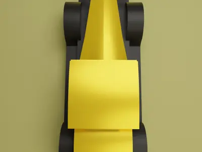 Lowpoly Car 6 Low-poly 3D model