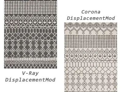 9 in 1 Rug Collection No 35 Low-poly 3D model