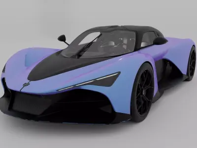 Zenvo Aurora 3D model