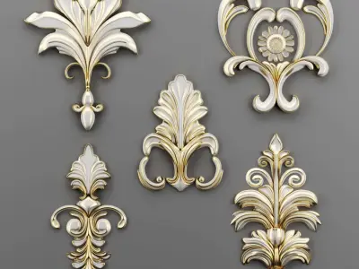 Trim Ornament 137 3D model
