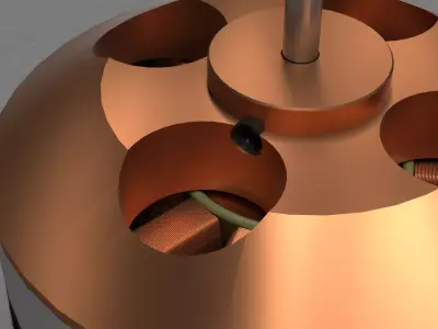 Brushless Electric Motor 3D model