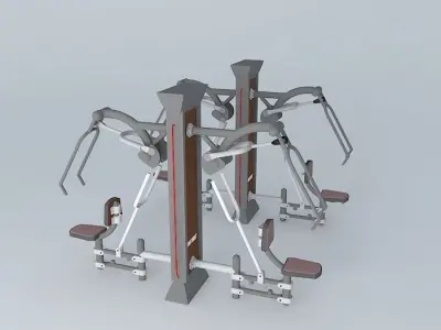 Weight machine Free 3D model