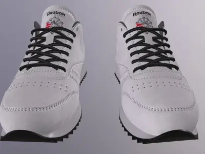 REEBOK CLASSIC SUEDE SHOES PBR Low-poly 3D model
