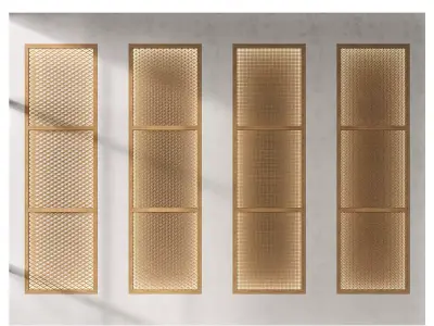 decorative wall 02 3D model