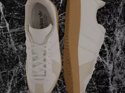 ADIDAS BW ARMY 3D SHOES Low-poly 3D model