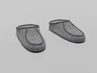  Bedroom slippers 3D model