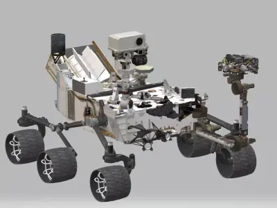 Marsh Rover 3d model 3D print model