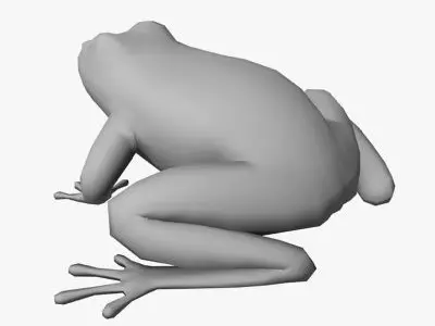 Low Poly Frog Low-poly 3D model