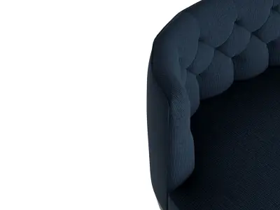 Raymond Tufted Settee 3D model