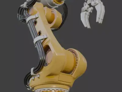 Robotic Arm 3D Model 3D model