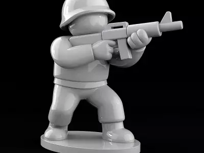 Soldier 3D print model buy