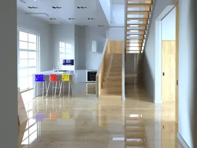 Kitchen  v1 3D model