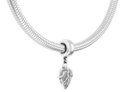 Leaf Charm 3D print model