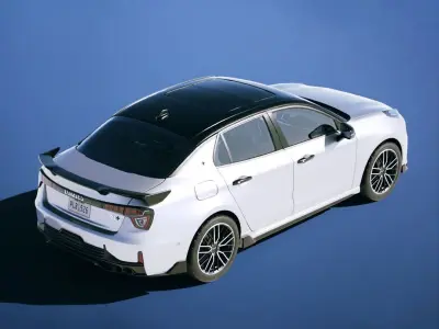 Lynk And Co 03 Plus 2021 Low-poly 3D model