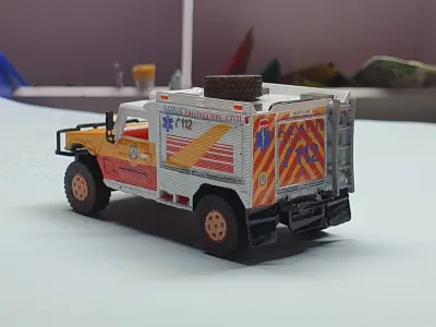 Uro Vamtac S3 Samur in Scale 64 3D print model