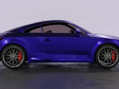 Audi TT 3D model 3D model