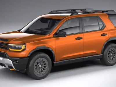 Honda Passport Trailsport 2026 3D model