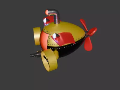 SUBMARINE 3D model