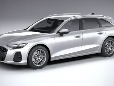 Audi A6 Avant Regular 2026 3D model