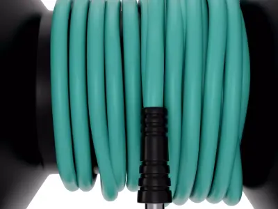 water hose reel 3D model