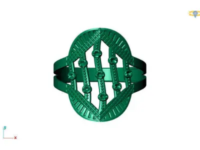 Women Plain Ring STL Models Womens Ring 3dmodels 3D print model 3D print model 59