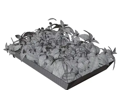 Plant Pot Decor 3D model