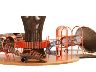 Large Playground 3D model