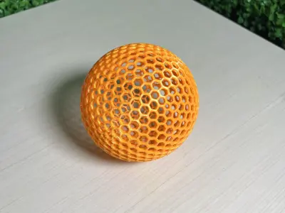 AIRLESS BALL - 2 VERSIONS 3D print model