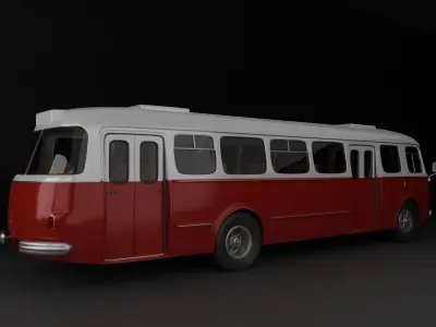 JelczOrSkoda bus 3D model