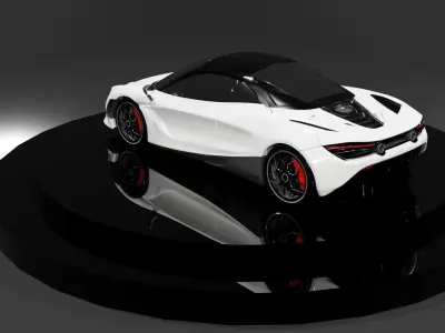 McLaren 720s 3D model by Kksbn