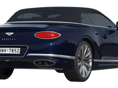 Bentley Continental GT Speed Convertible 3D model