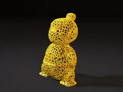 Japanese Mimushi figurine 3D print model