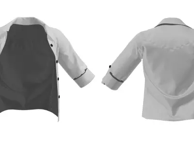Open Shirt vol 01 Urban Collection 3D model