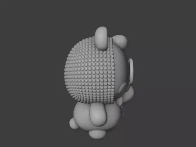 bear 123 3D print model