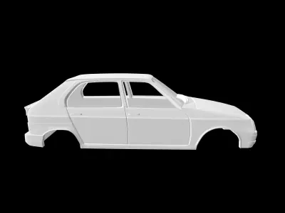 Citroen visa 1000 pistes 3D print model