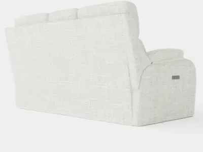 Oatmeal Sofa Low-poly 3D model