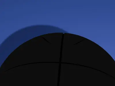 Realistic Basketball  Game Ready 3D Model  PBR  Low Poly FREE Free low-poly 3D model