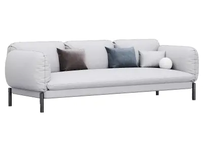 Tarantino Sofa 279 By Ghidini1961 3D model