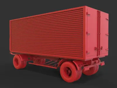 Trailer mod2 3D print model