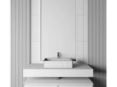 Luxury Bathroom 64 3D model