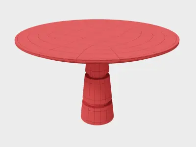 AVALANCHE DINING TABLE 3D model