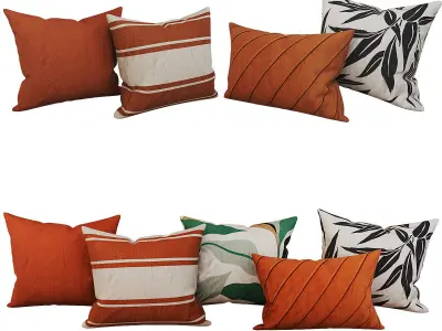 Decorative set pillow vol 4 3D model
